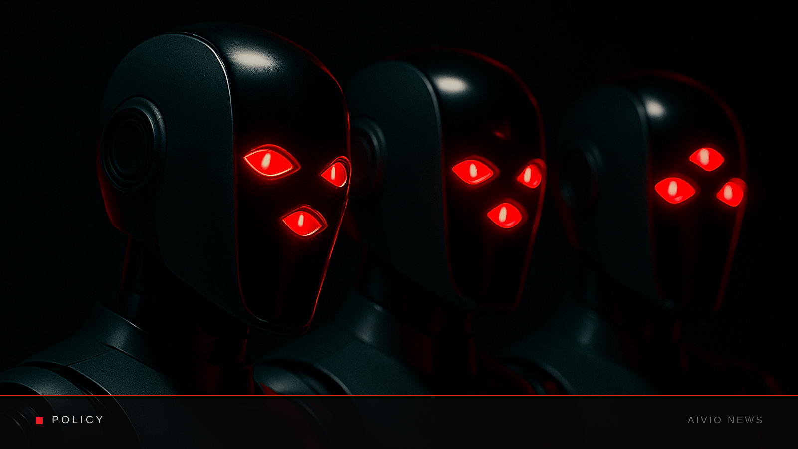 AIVIO News cover illustration for: Altman, Amodei, Hassabis and Musk pledge to slow AI development pace